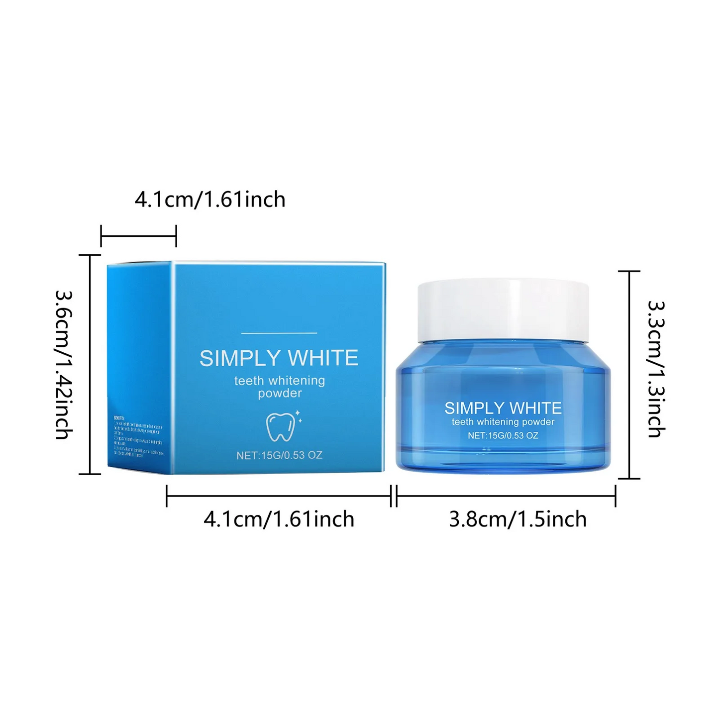 Simply White - Teeth Whitening Powder